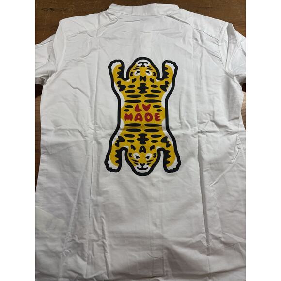 Louis Vuitton x Nigo Printed Tigers Mandarin Collar Shirt Size Large - Picture 5 of 6